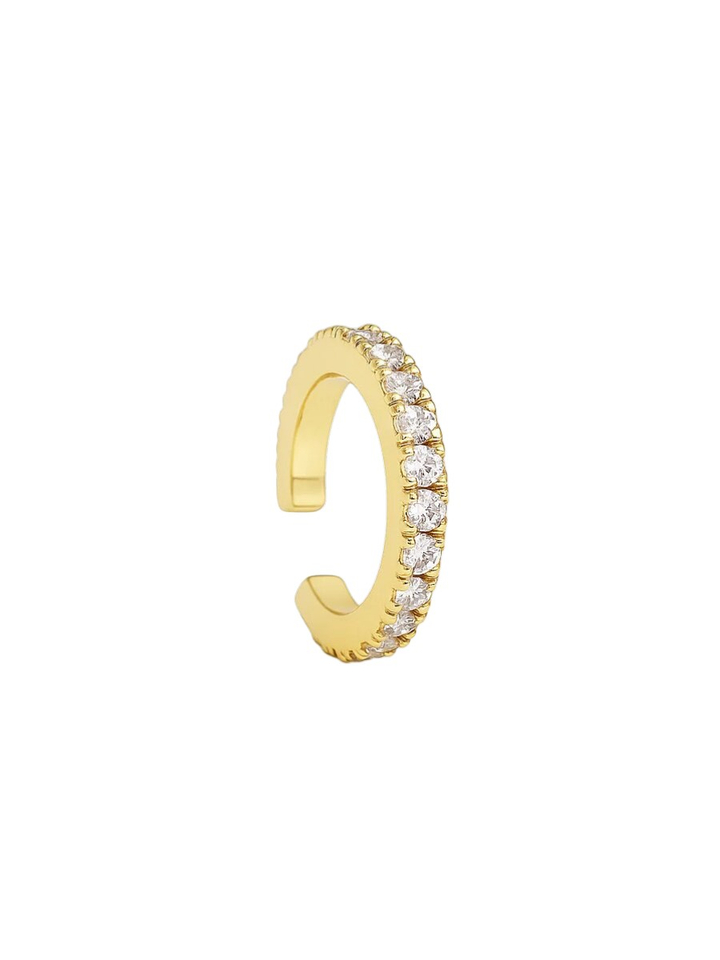 Gouden Classic diamond earcuff Billion Avenue