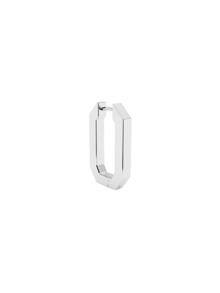 Zilver oobellen Octa short Billion Avenue