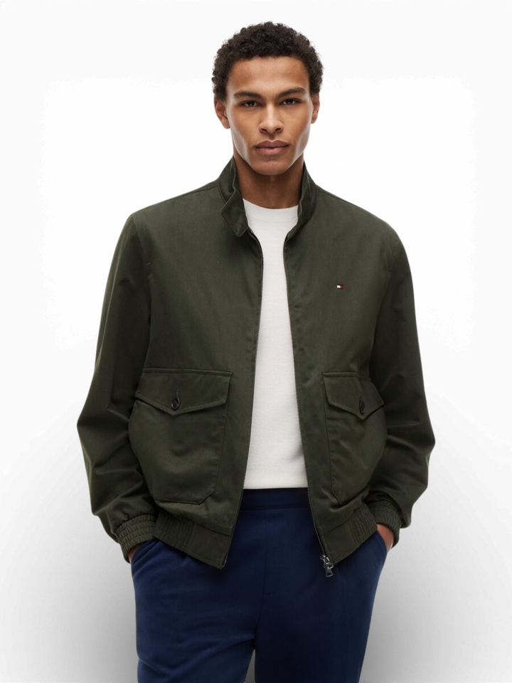 Kaki groene bomberjas Tommy Hilfiger 