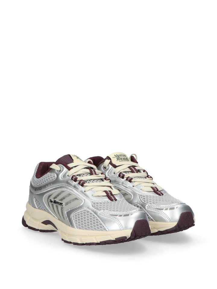 Zilver lage sneakers Re-Run Evo Mercer