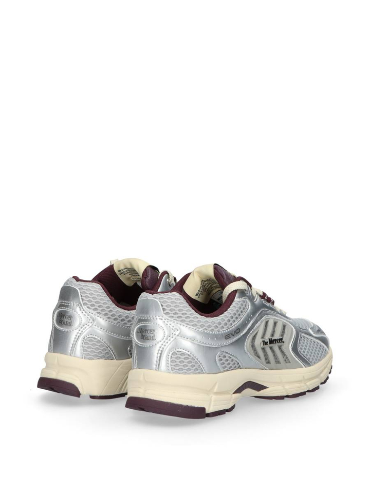 Zilver lage sneakers Re-Run Evo Mercer