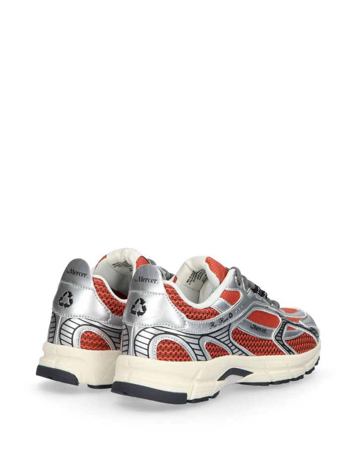 Orange- zilver lage sneakers Re Run Evo Mercer
