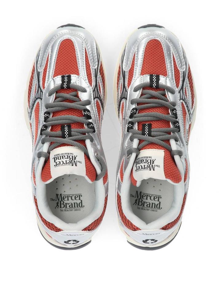 Orange- zilver lage sneakers Re Run Evo Mercer