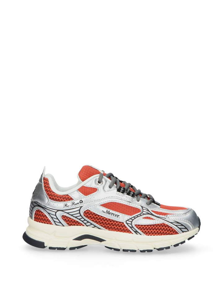 Orange- zilver lage sneakers Re Run Evo Mercer