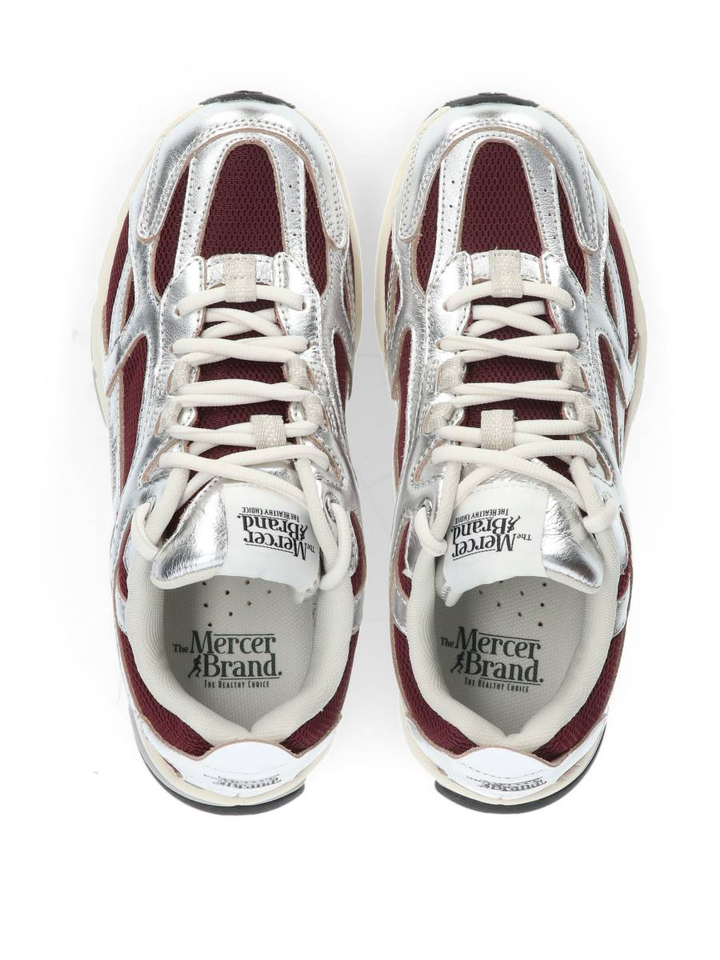 Dark red lage sneakers Re-Run Evo Mercer