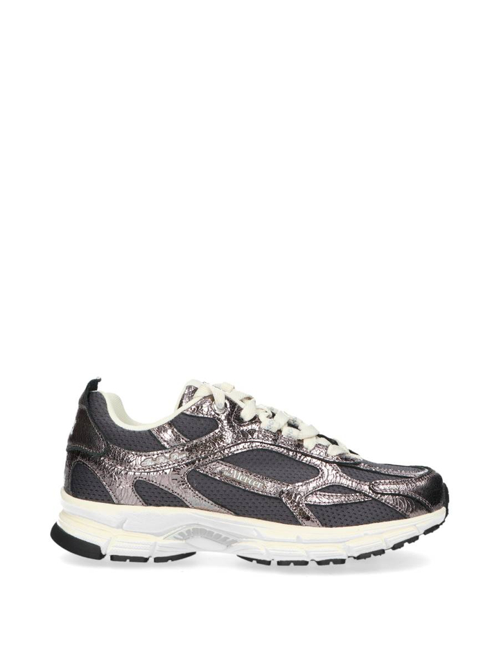 Antraciet lage sneakers Re Run Cracked Mercer 