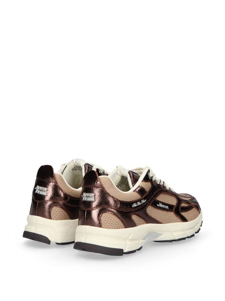 Brons lage sneakers Re-Run Cracked Mercer 