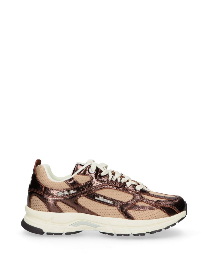 Brons lage sneakers Re-Run Cracked Mercer 