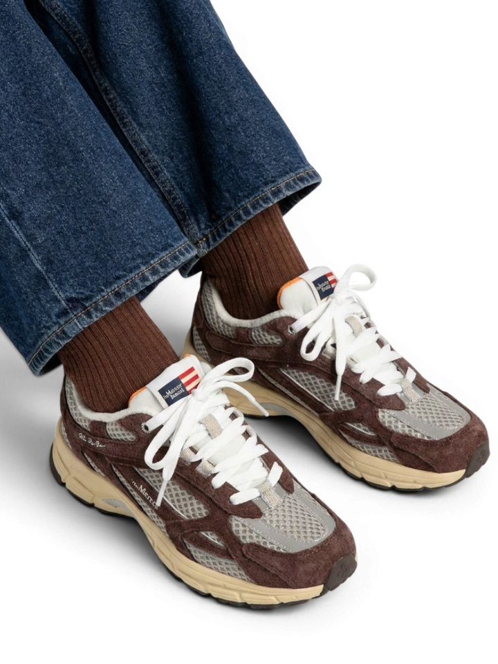 Bruine lage sneaker The Re-Run Americana Mercer 