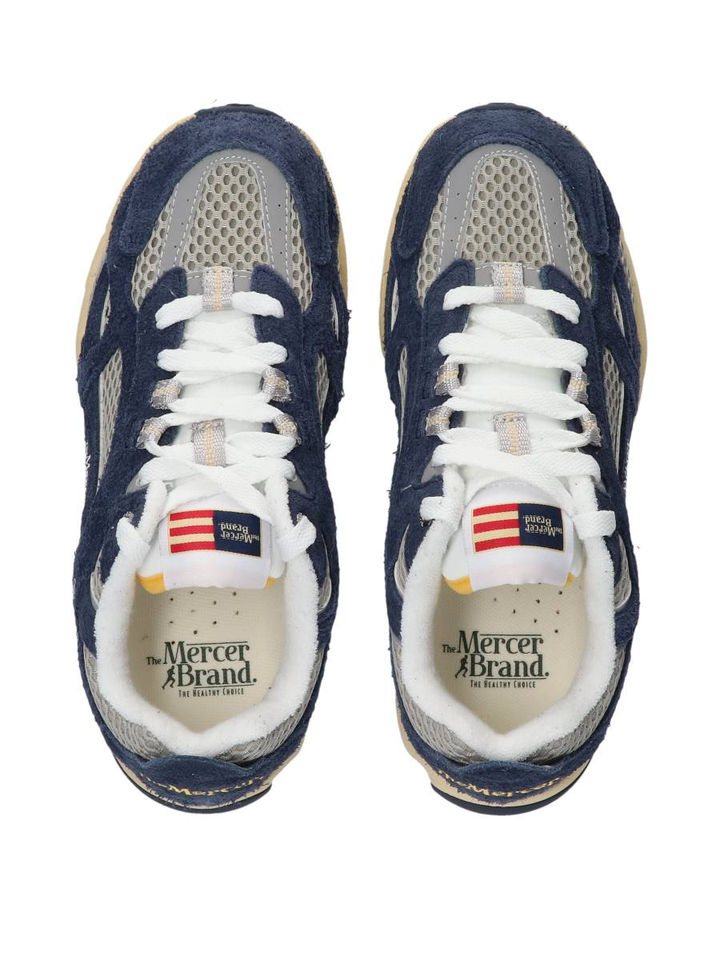 Blauwe lage sneaker The Re-Run Americana 