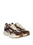 Donkerbruine lage sneakers Run max Nubuk Mercer 