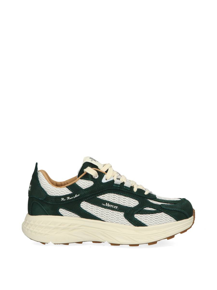 Green lage sneakers Run max Nubuk Mercer