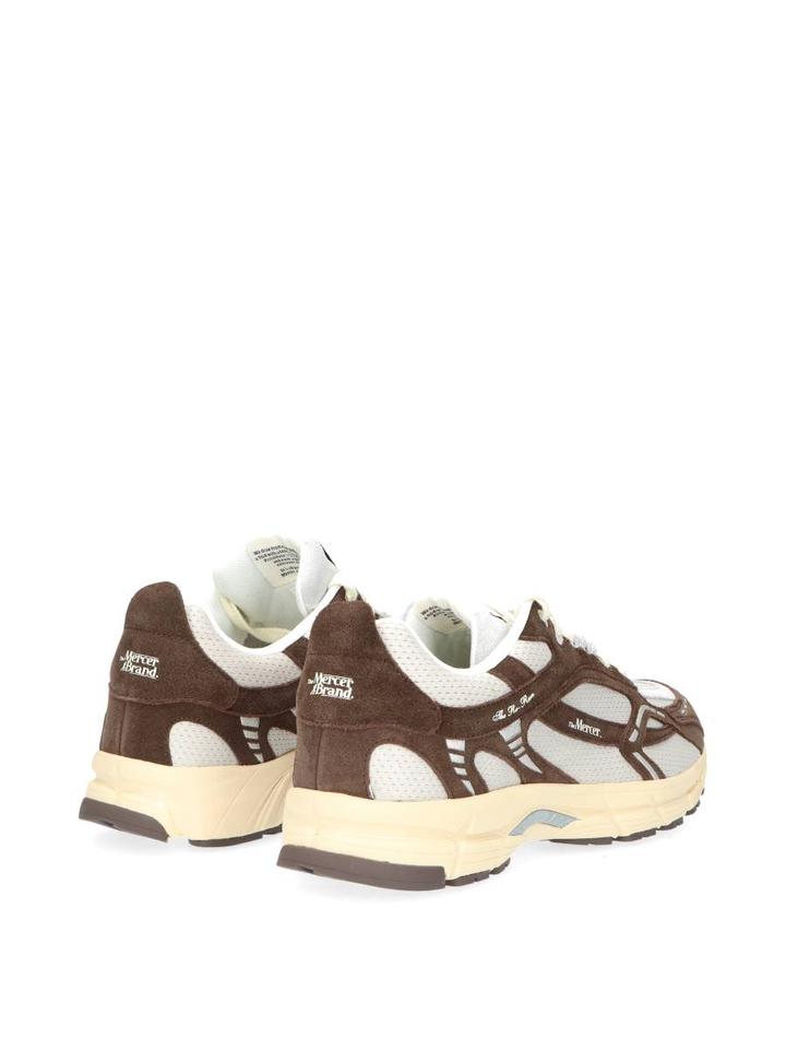 Bruin lage sneakers Re-run vintage Mercer