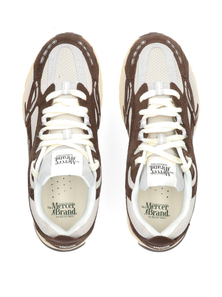 Bruin lage sneakers Re-run vintage Mercer
