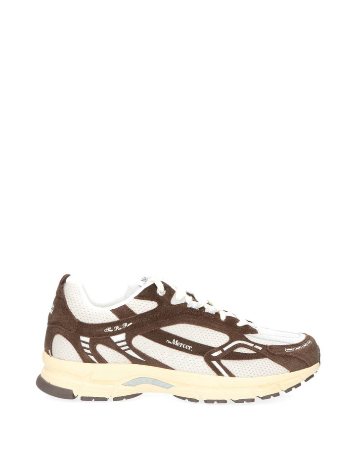 Bruin lage sneakers Re-run vintage Mercer