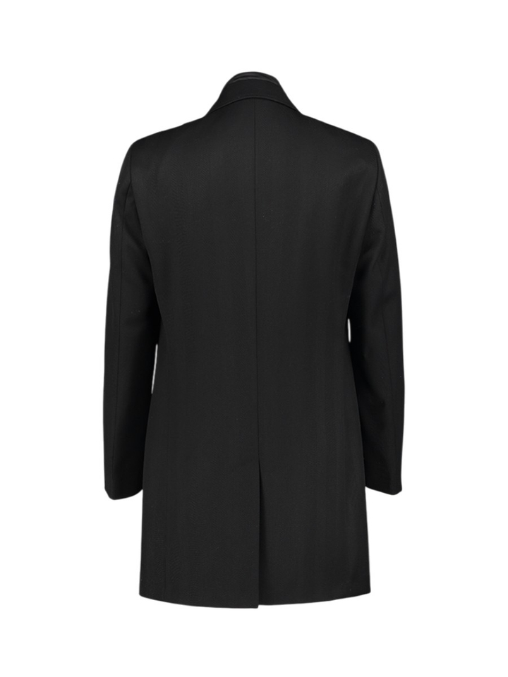 Zwarte mantel Hyde Hugo Boss