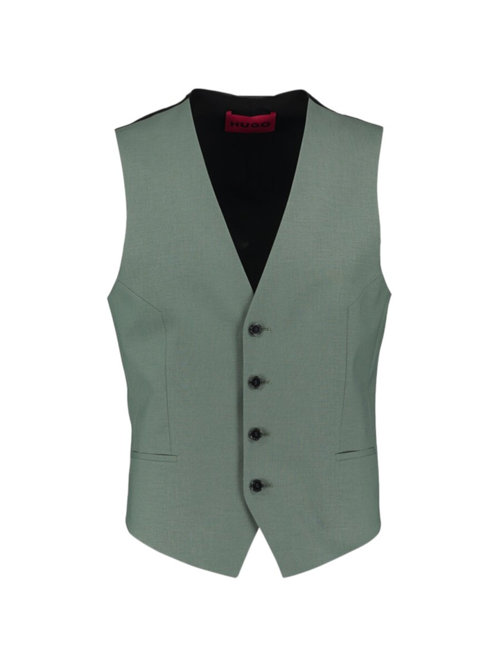 Groenkleurige gilet met knopen Vin Hugo Boss