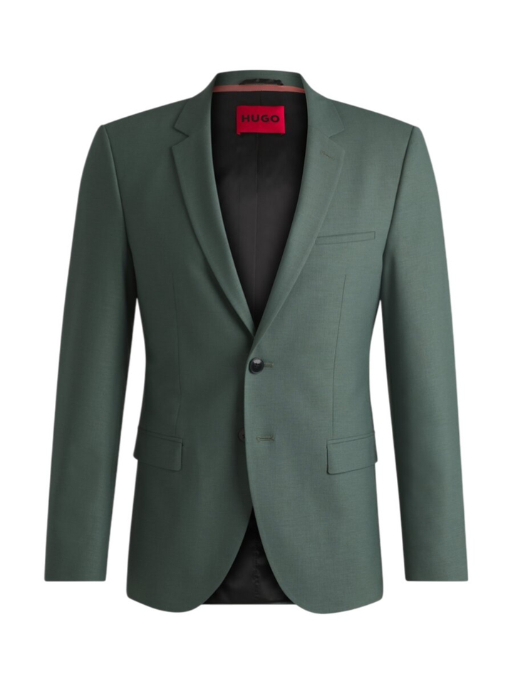 Groene blazer Hugo Boss 