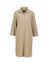 Beige ribfluwelen kleed Sign Nature 