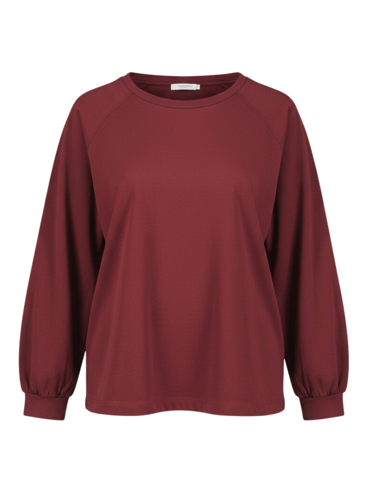 Bordeaux sweater signe nature