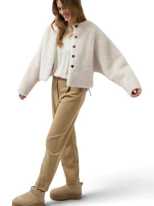 Beige geklede broek Yaya