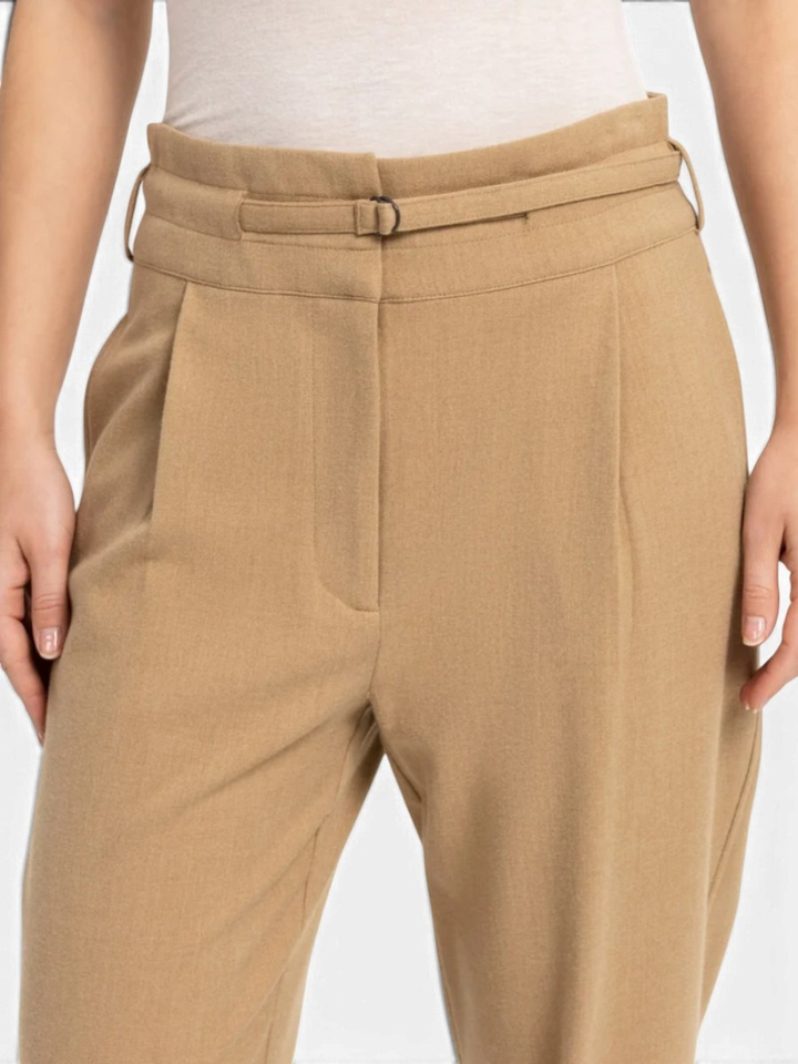 Beige geklede broek Yaya
