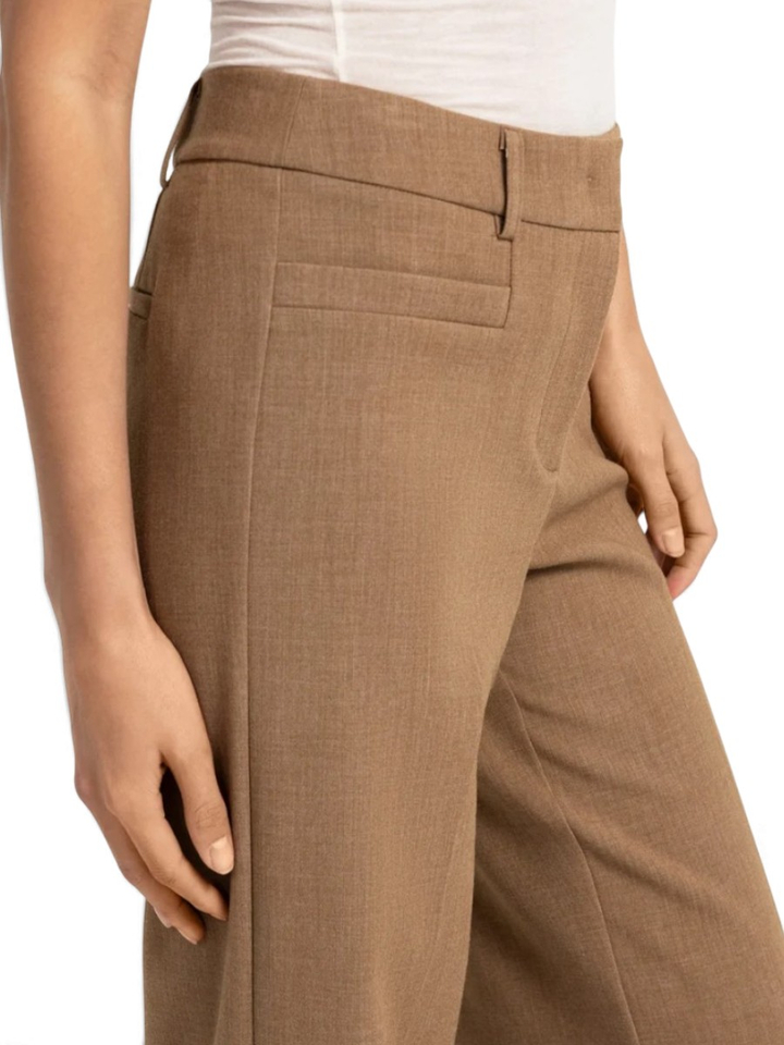 Bruine geklede broek Yaya