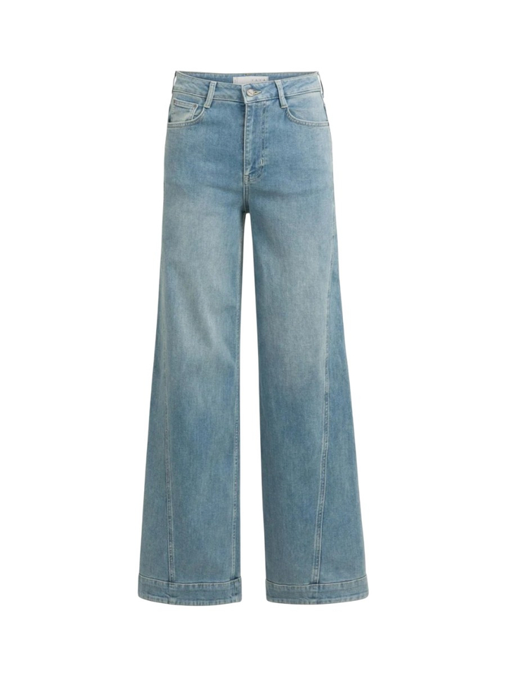 Lichtblauwe straight jeans Yaya