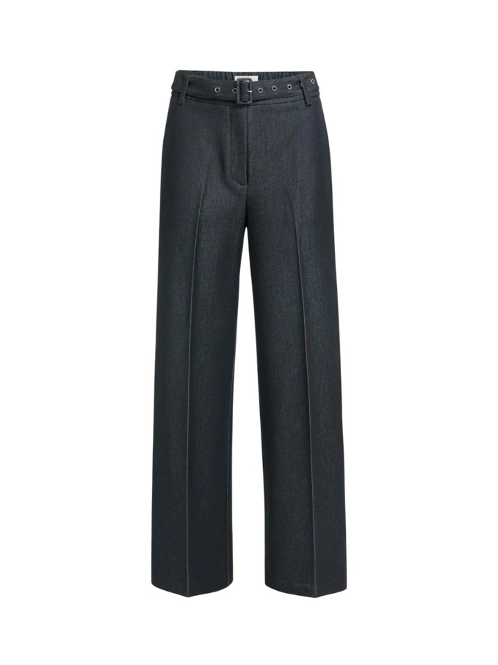 Donkerblauwe denim pantalon Yaya