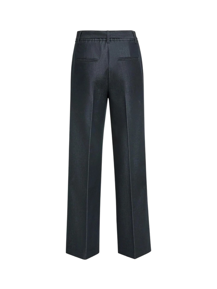 Donkerblauwe denim pantalon Yaya