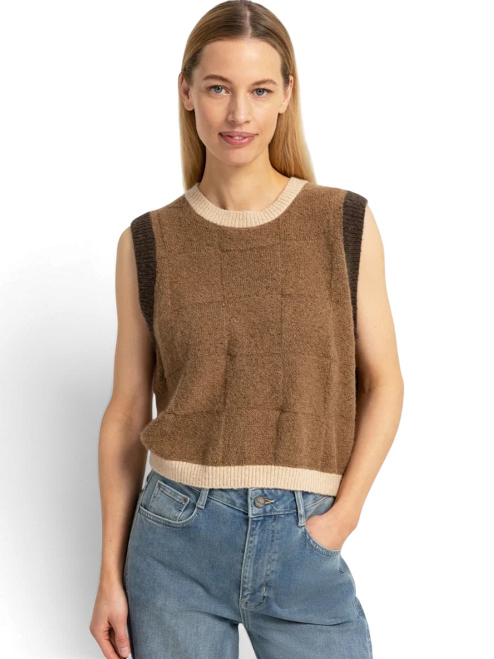 Bruine cardigan Yaya