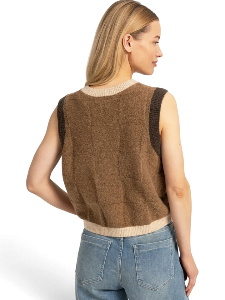 Bruine cardigan Yaya