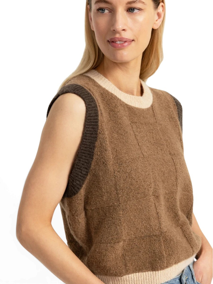 Bruine cardigan Yaya