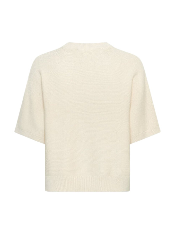 Beige pull met korte mouwen Thamira MSCH Copenhagen 