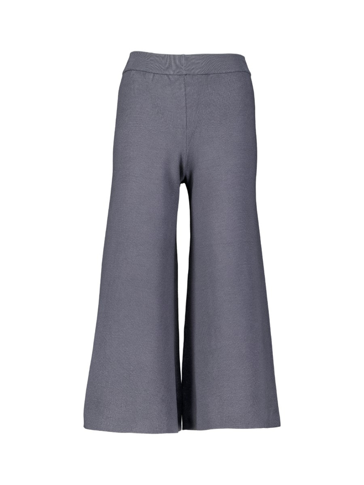 Blauwe comfortabele 7/8 broek met elastiek Arischa Thamira MSCH
