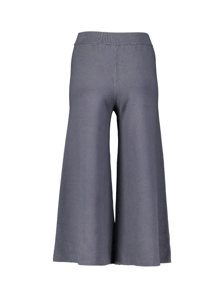 Blauwe comfortabele 7/8 broek met elastiek Arischa Thamira MSCH