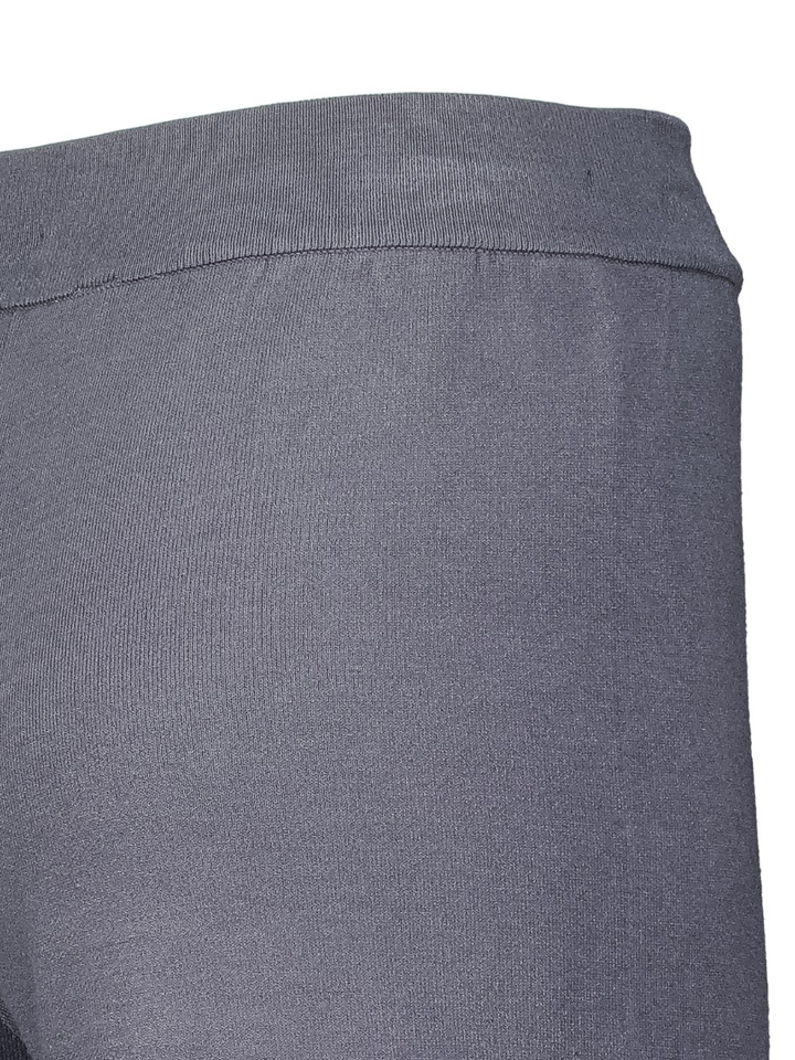 Blauwe comfortabele 7/8 broek met elastiek Arischa Thamira MSCH