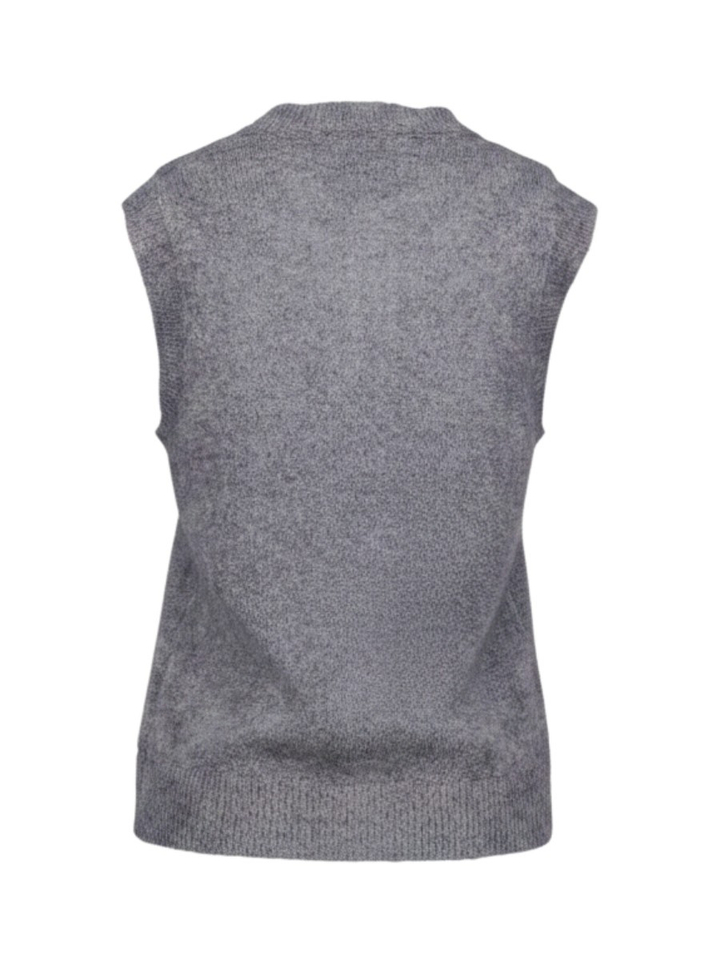 Blauwe mouwloze gilet Bondie Hope Msch 