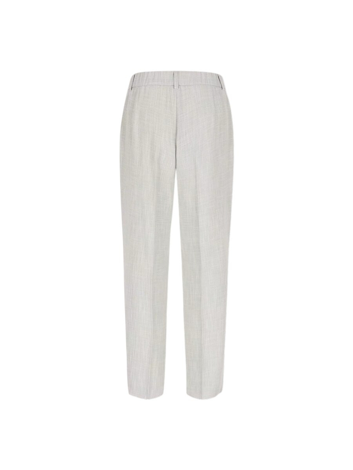 Lichtgrijze geklede broek Costa Mayerline