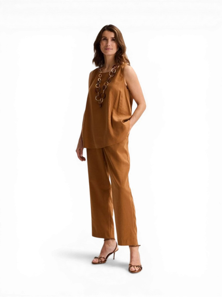 Bruine top Jamona Mayerline