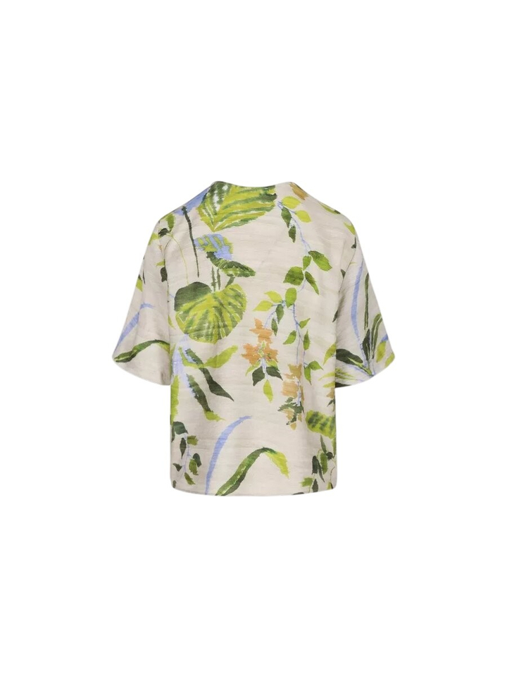 Beige bloes met bloemenprint Jadira Mayerline