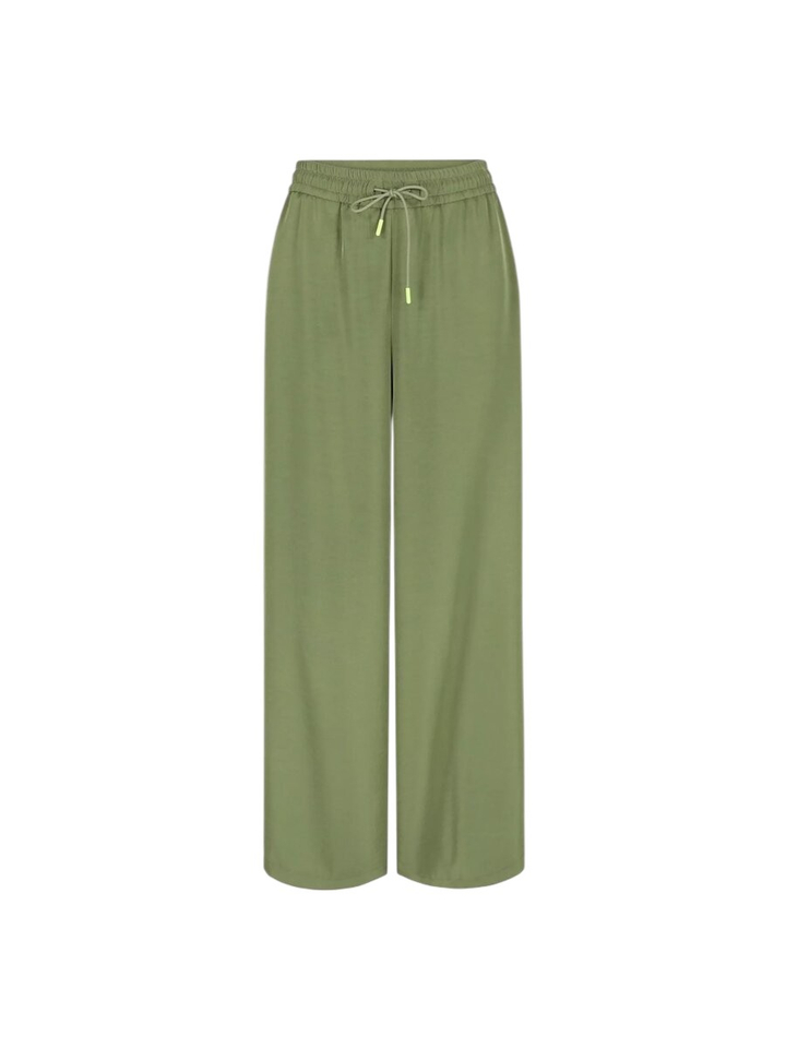 Groene losvallende broek Canno Mayerline