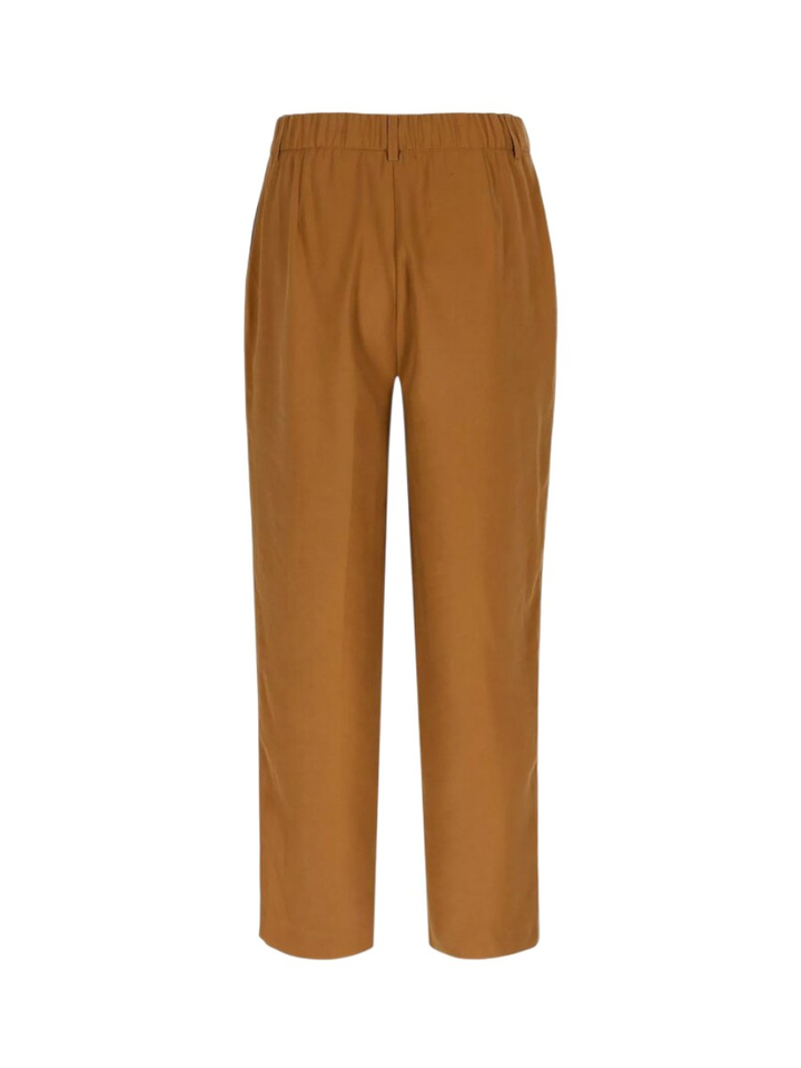 Bruine geklede broek Camona Mayerline