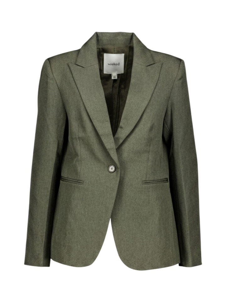 Kakigroene blazer Lilu Corinne Soaked