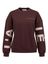 Bordeaux sweater Maxi Split Haute L'amitie 