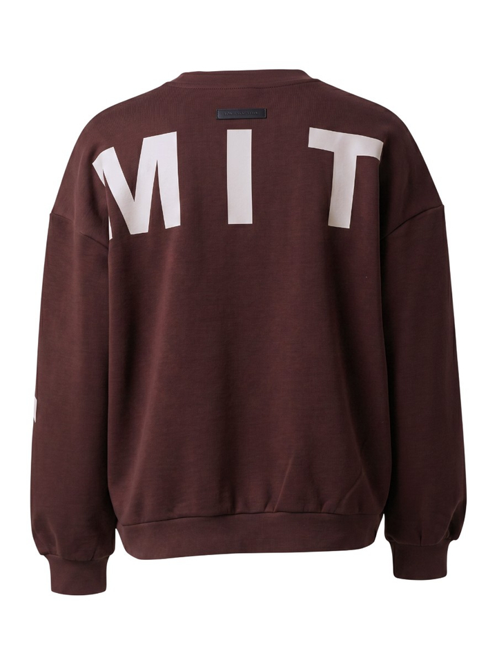 Bordeaux sweater Maxi Split Haute L'amitie