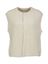 Cremekleurig mouwloze gilet Achille Des Petits Hauts 