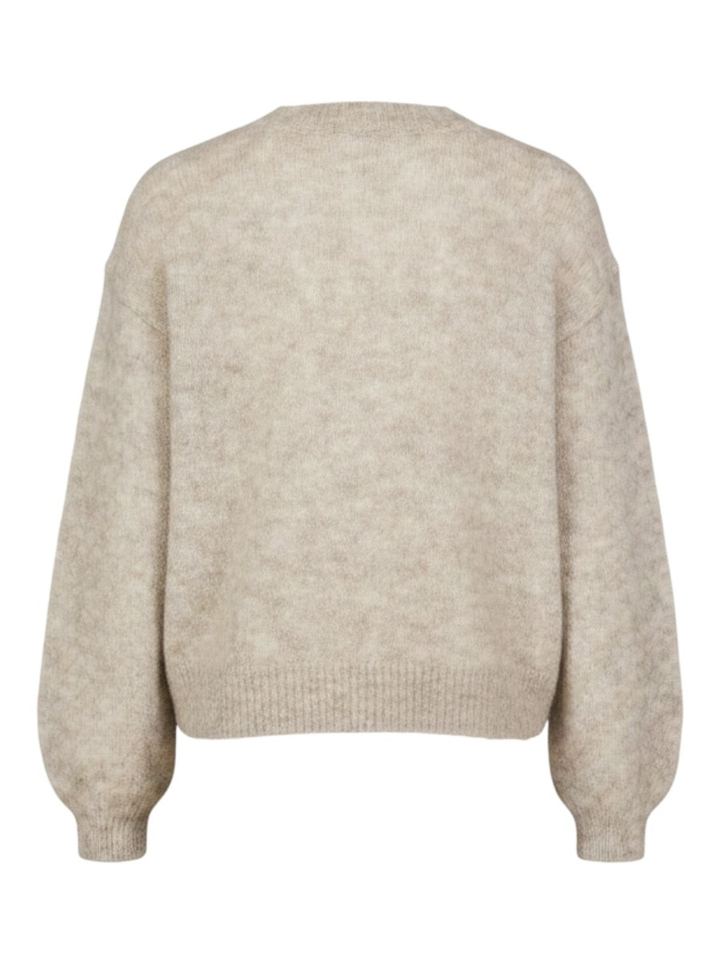 Beige gilet met knopen Aliocha Des Petits Hauts