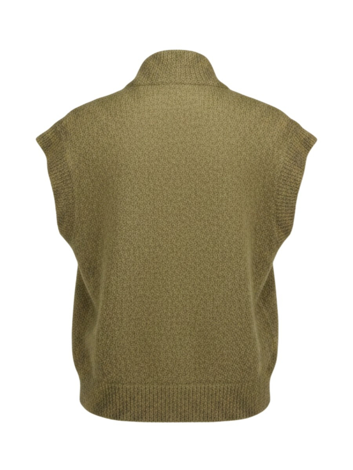 Groene gilet zonder mouwen Alibou Des Petits Hauts
