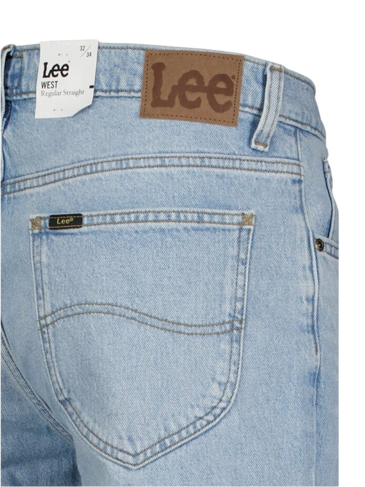 Lichtblauwe straight jeans West Lee 